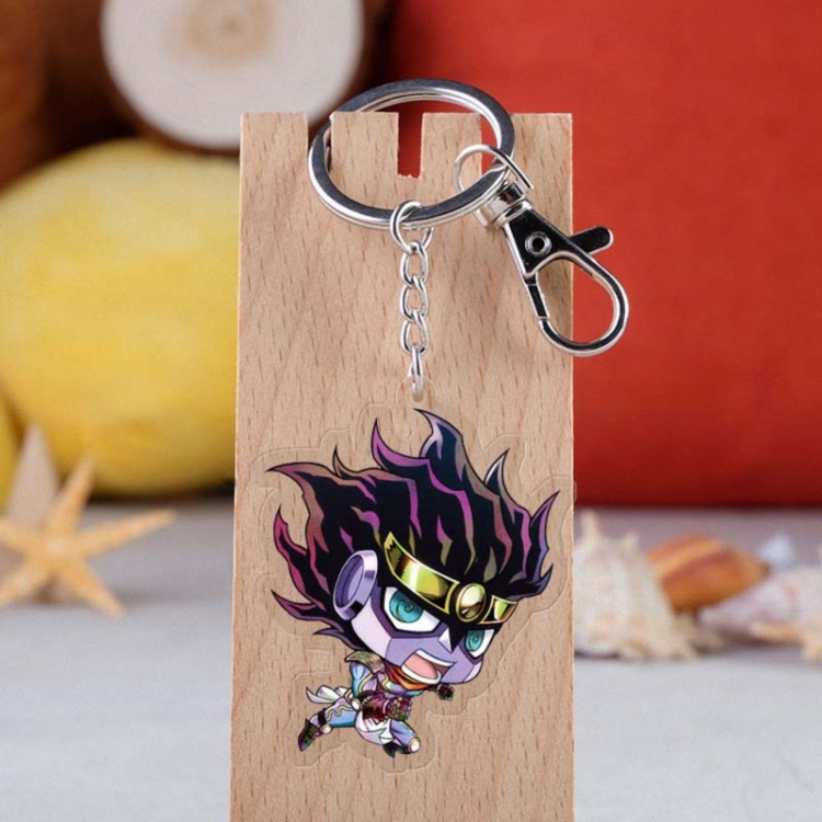 JoJos Bizarre Adventure Anime acrylic keychain price for 5 pcs 3753