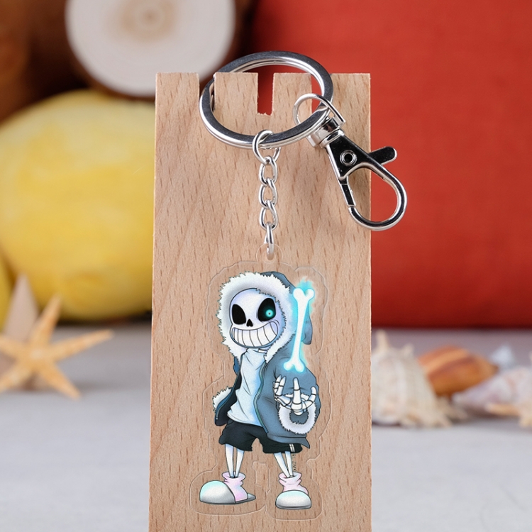 Undertale Anime acrylic keychain price for 5 pcs 3096