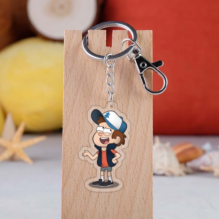 Gravity Falls Anime acrylic Key Chain  price for 5 pcs  4159