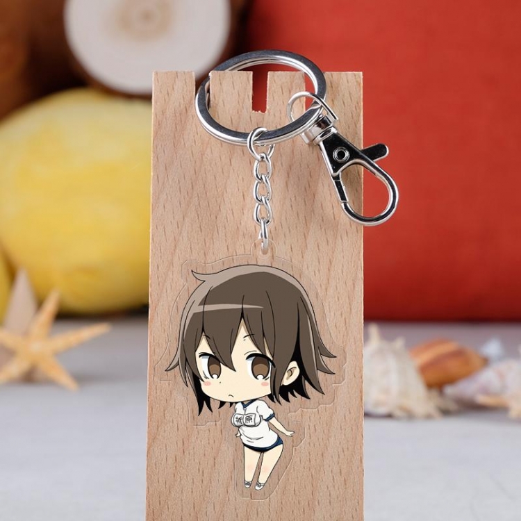 Du Rarara Anime acrylic keychain price for 5 pcs 2894
