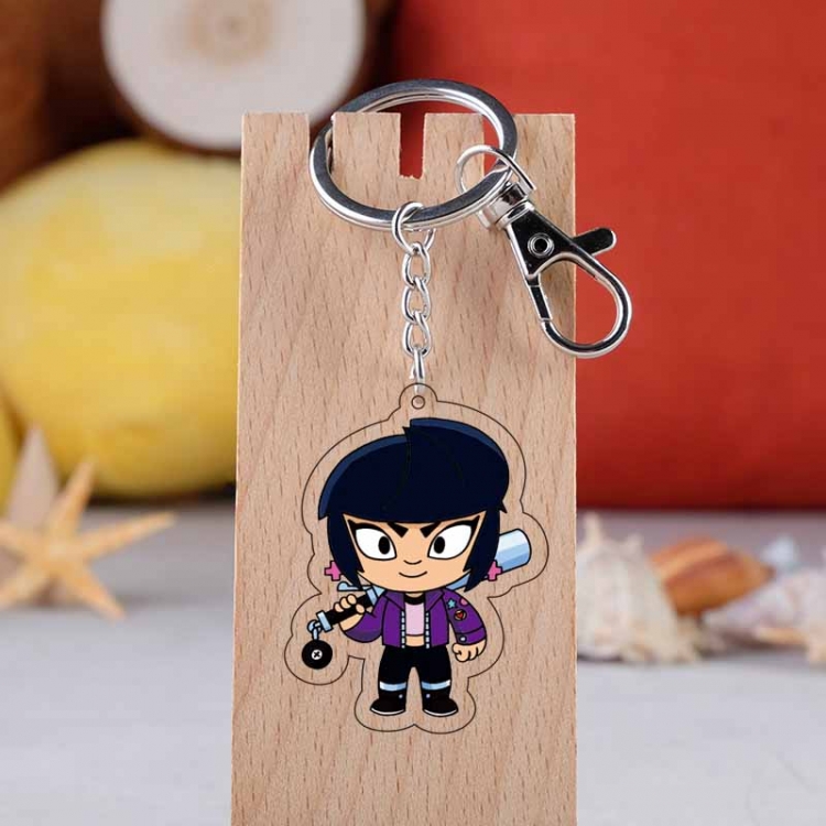 Brawl Stars Anime acrylic keychain price for 5 pcs 4594
