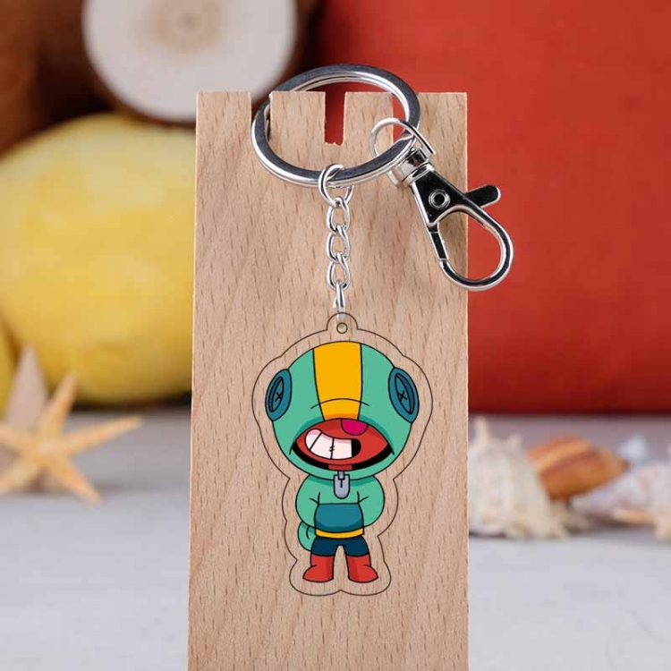 Brawl Stars Anime acrylic keychain price for 5 pcs 4597