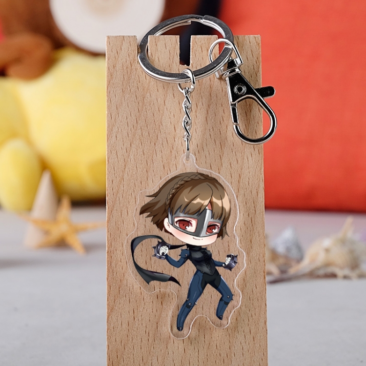 Persona  Anime acrylic Key Chain  price for 5 pcs 2865