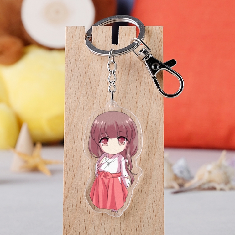 Inuyasha Anime acrylic Key Chain  price for 5 pcs 3498