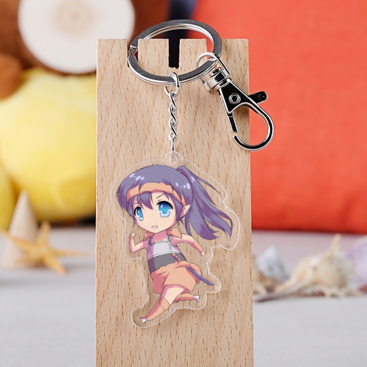 Inuyasha Anime acrylic Key Chain  price for 5 pcs 3493