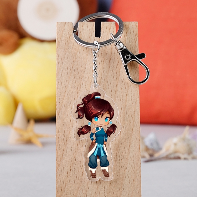 The Last Airbender  Anime acrylic keychain price for 5 pcs 3471