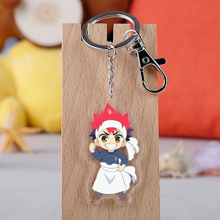Shokugeki no Soma Anime acrylic Key Chain  price for 5 pcs 3196