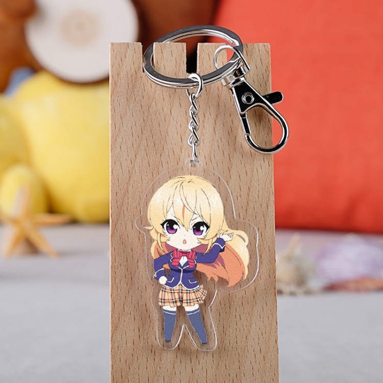 Shokugeki no Soma Anime acrylic Key Chain  price for 5 pcs 3198