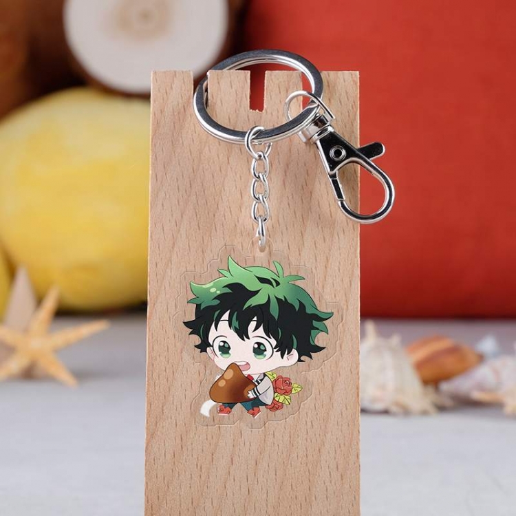 My Hero Academia Anime acrylic Key Chain  price for 5 pcs 2941