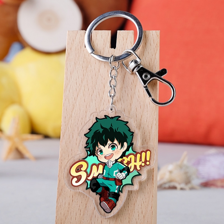 My Hero Academia Anime acrylic Key Chain  price for 5 pcs 2922