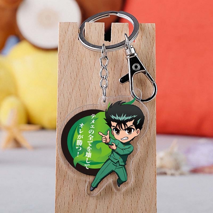 YuYu Hakusho Anime acrylic Key Chain  price for 5 pcs 2323