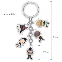 Black clover Anime acrylic key...