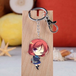 Lovelive Anime acrylic keychai...