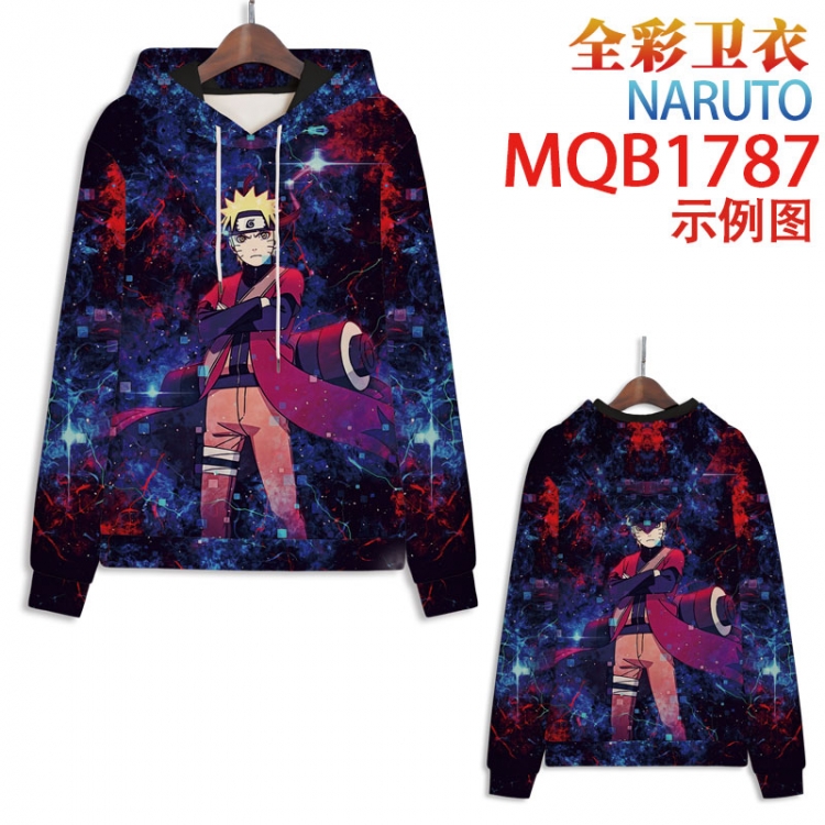 Naruto Full Color Patch pocket Sweatshirt Hoodie 8 sizes from  XS to XXXXL  MQB1787