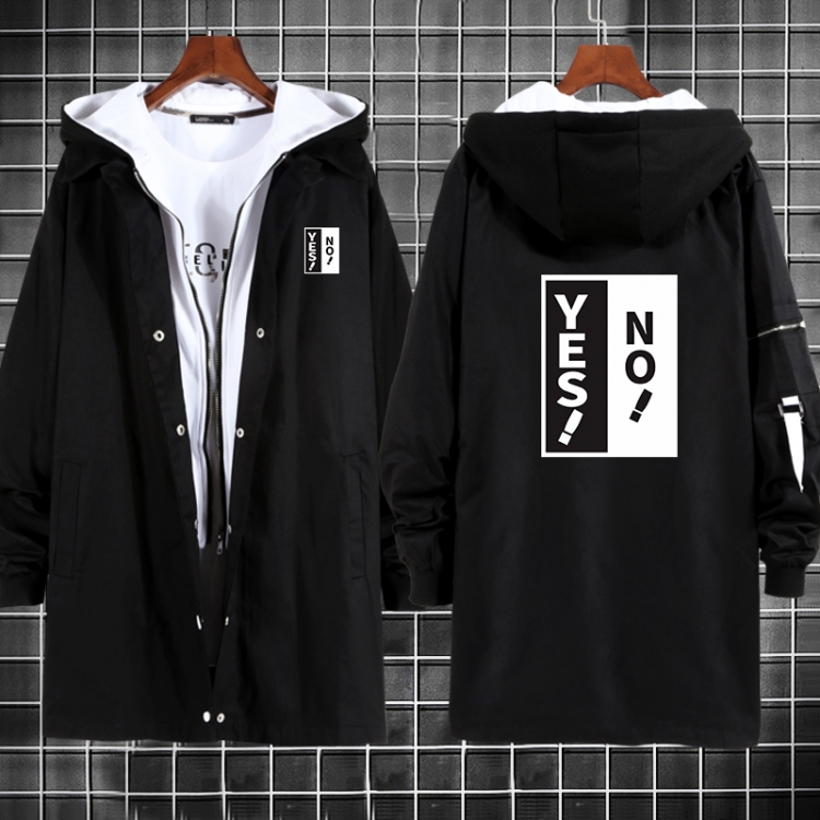 Kamen Rider Anime fake two sweater coat long trench coat 5 sizes from M to 3XL