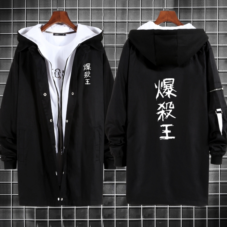 My Hero Academia Anime fake two sweater coat long trench coat 5 sizes from M to 3XL