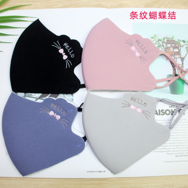 Adult models winter padded warm printed cotton washable mask price for 10 pcs