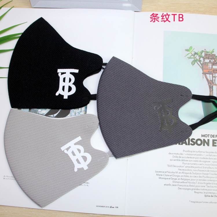 Adult models winter padded warm printed cotton washable mask price for 10 pcs