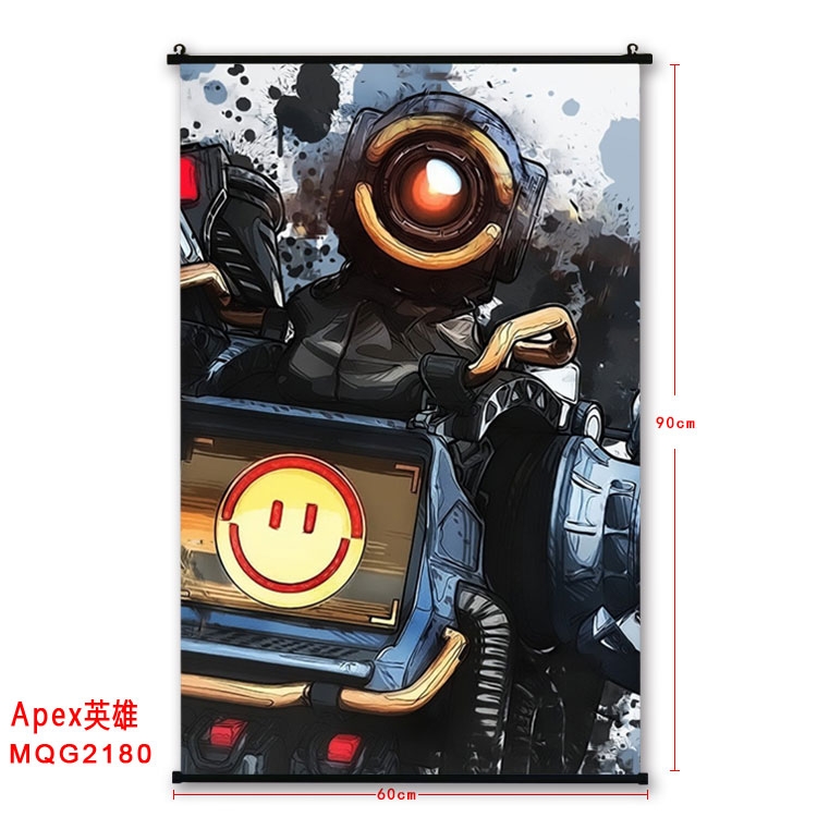 Apex Legends BLACK plastic pole cloth painting Wall Scroll  MQG2180