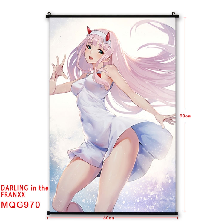 DARLING in the FRANX plastic pole cloth painting Wall Scroll 60X90CM  MQG970