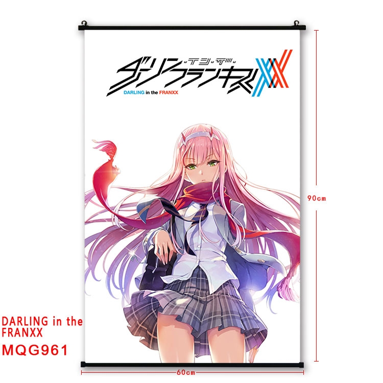 DARLING in the FRANX plastic pole cloth painting Wall Scroll 60X90CM  MQG961
