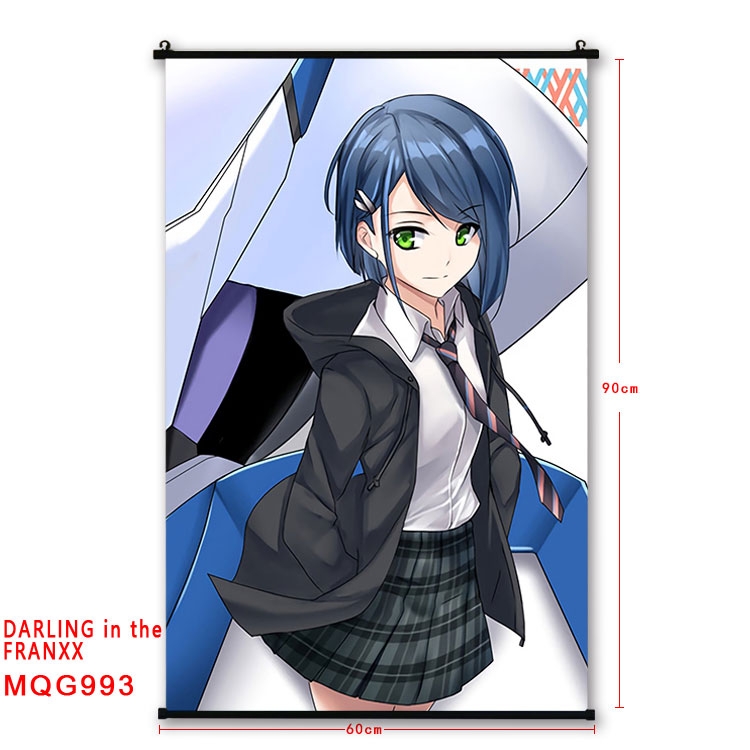 DARLING in the FRANX plastic pole cloth painting Wall Scroll 60X90CM  MQG993