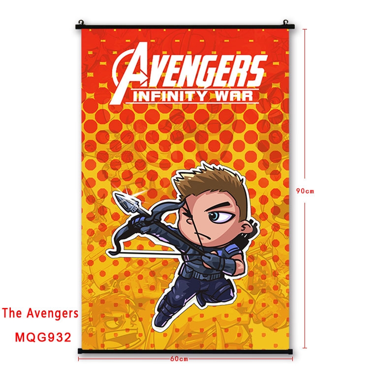 The avengers allianc Anime plastic pole cloth painting Wall Scroll 60X90CM