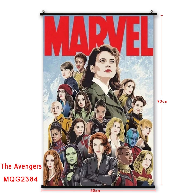 The avengers allianc Anime plastic pole cloth painting Wall Scroll 60X90CM MQG2384