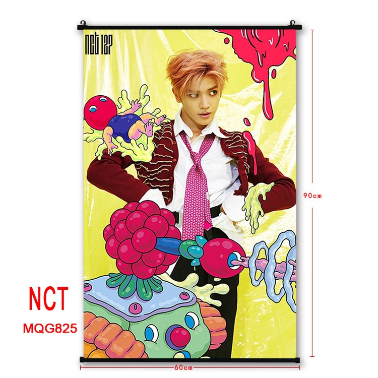 NCT  Music  plastic pole cloth painting Wall Scroll 60X90CM MQG825