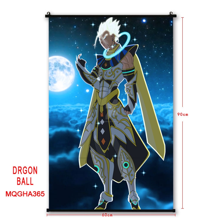 DRAGON BALL Anime plastic pole cloth painting Wall Scroll 60X90CM MQGHA365