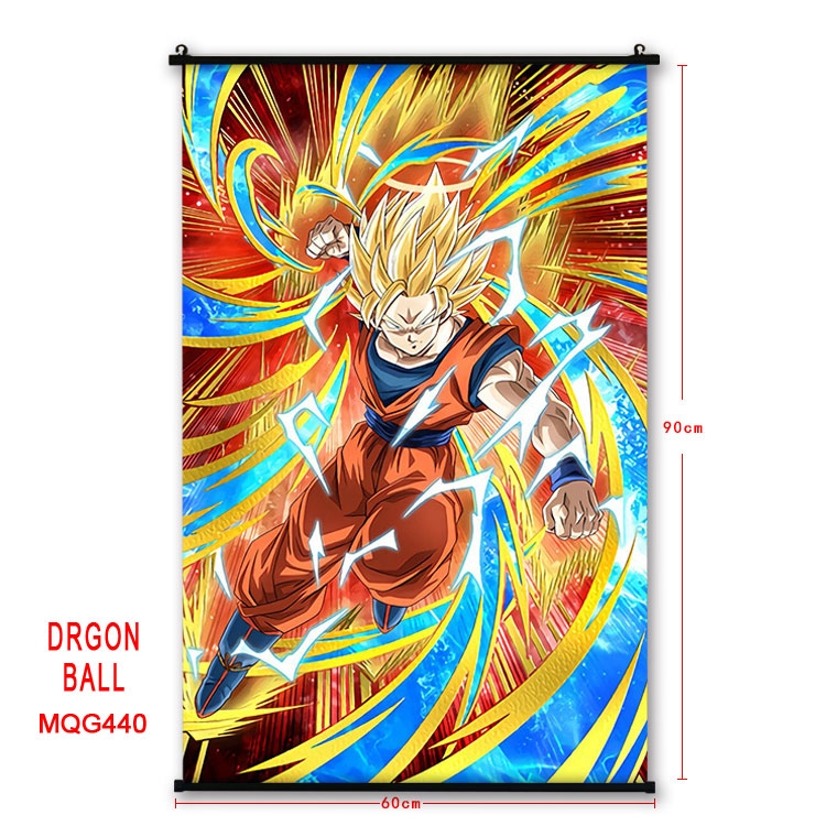 DRAGON BALL Anime plastic pole cloth painting Wall Scroll 60X90CM MQG440