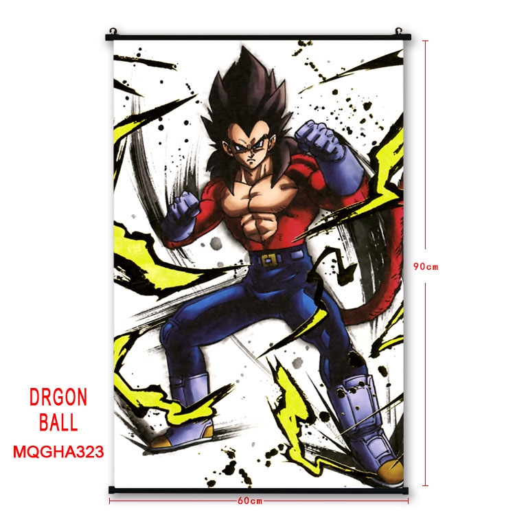 DRAGON BALL Anime plastic pole cloth painting Wall Scroll 60X90CM MQGHA323