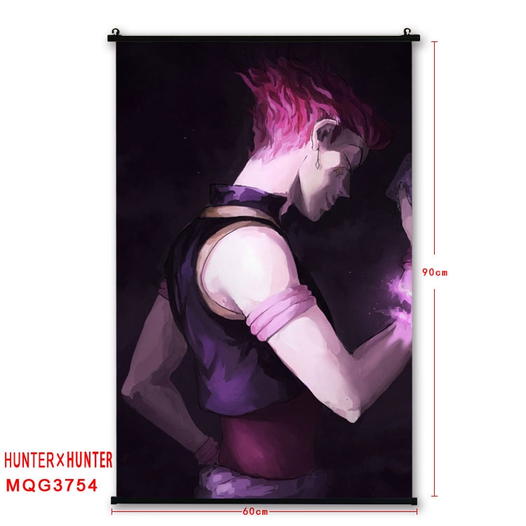 Hunter x Hunter Anime plastic pole cloth painting Wall Scroll 60X90CM  MQG3754