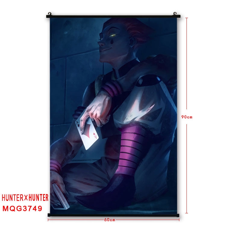 Hunter x Hunter Anime plastic pole cloth painting Wall Scroll 60X90CM  MQG3749