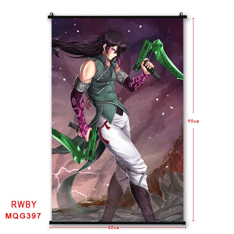 RWBY Anime plastic pole cloth painting Wall Scroll 60X90CM MQG397
