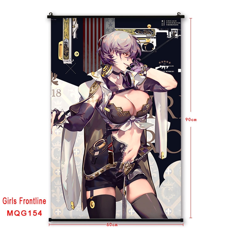 Girls Frontline Anime plastic pole cloth painting Wall Scroll 60X90CM  MQG154
