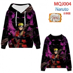 Naruto Hooded pullover plus ve...