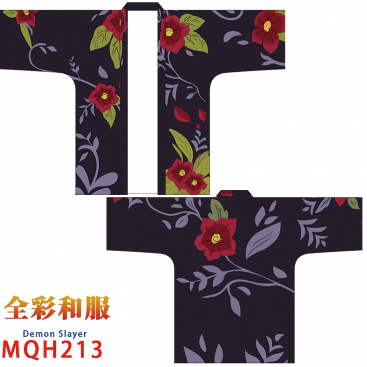 Demon Slayer Kimets   Anime  Full Color Kimono  One Size  MQH213