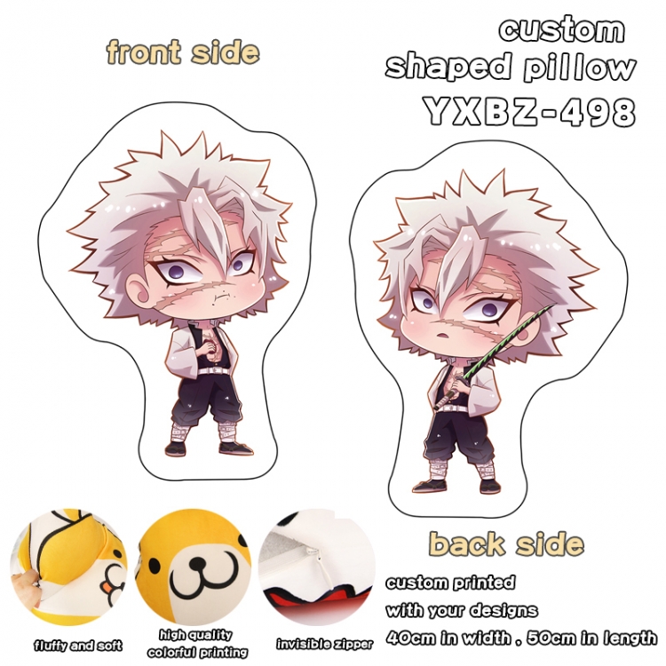 Demon Slayer Kimets Custom Shaped Pillow 40X50CM YXBZ498