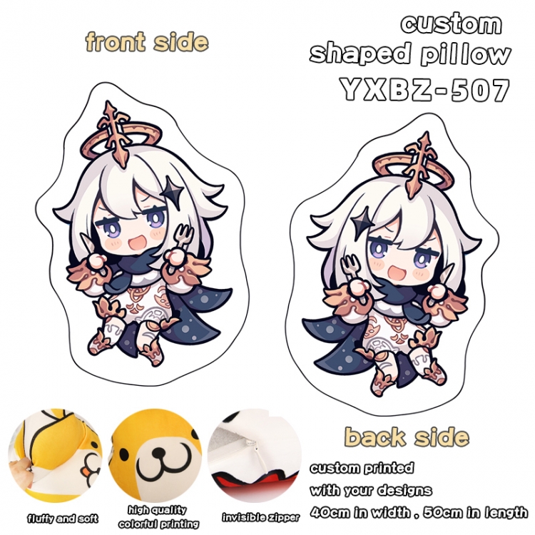Genshin Impact Custom Shaped Pillow 40X50CM YXBZ507