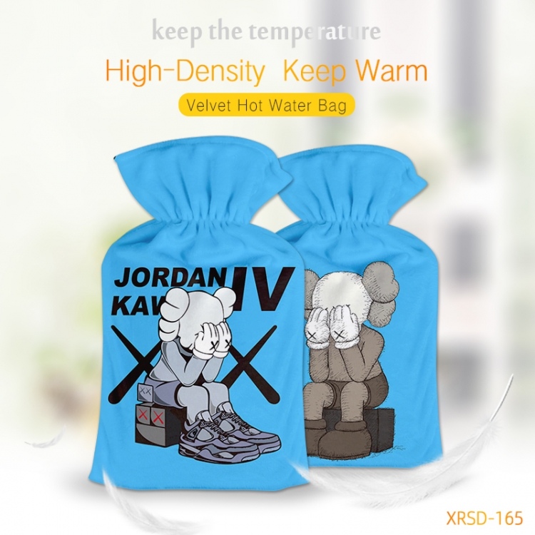 Kaws Fine plush washable rubber hot water bottle XRSD165