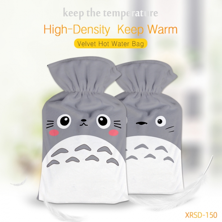 TOTORO Fine plush washable rubber hot water bottle XRSD150