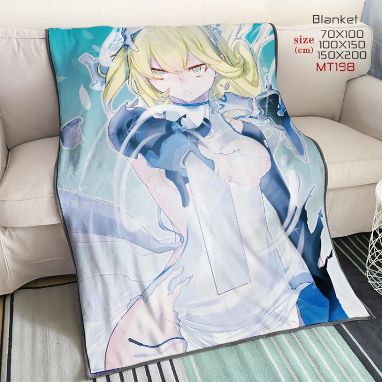 Is it wrong to try to Pick Up Girls in a Dungeon Anime double-sided printing super large lambskin blanket can be customi