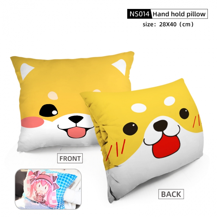 Detective Game Fine plush Hand Warm Cushion 28X40CM NS014