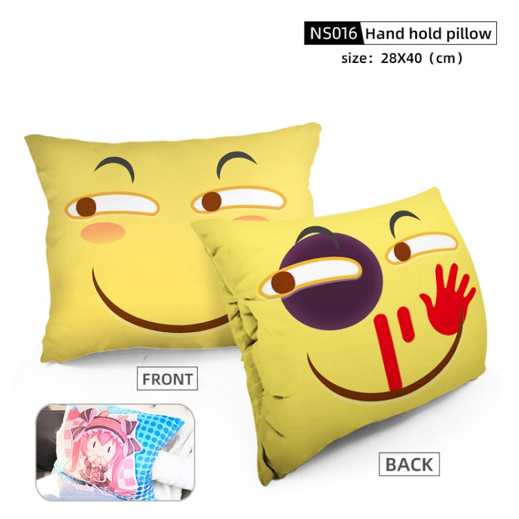 Funny Game Fine plush Hand Warm Cushion 28X40CM NS016