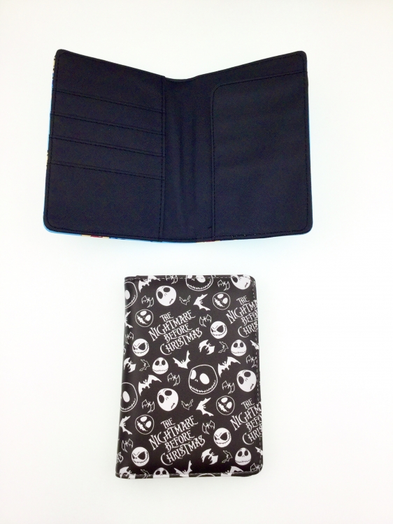 The Nightmare Before Christmas Full Color PU leather multi-function travel ticket holder passport style 2