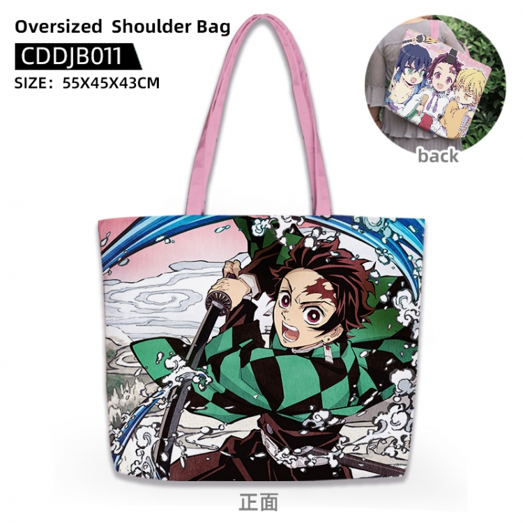 Demon Slayer Kimets Anime oversized shoulder bag CDDJB011