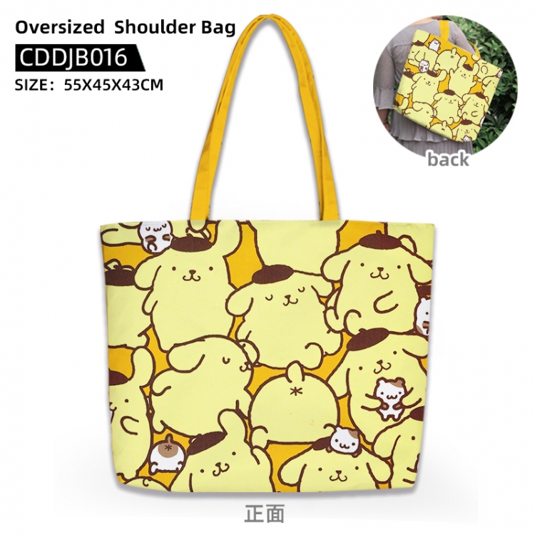 Pompompurin Anime oversized shoulder bag CDDJB016