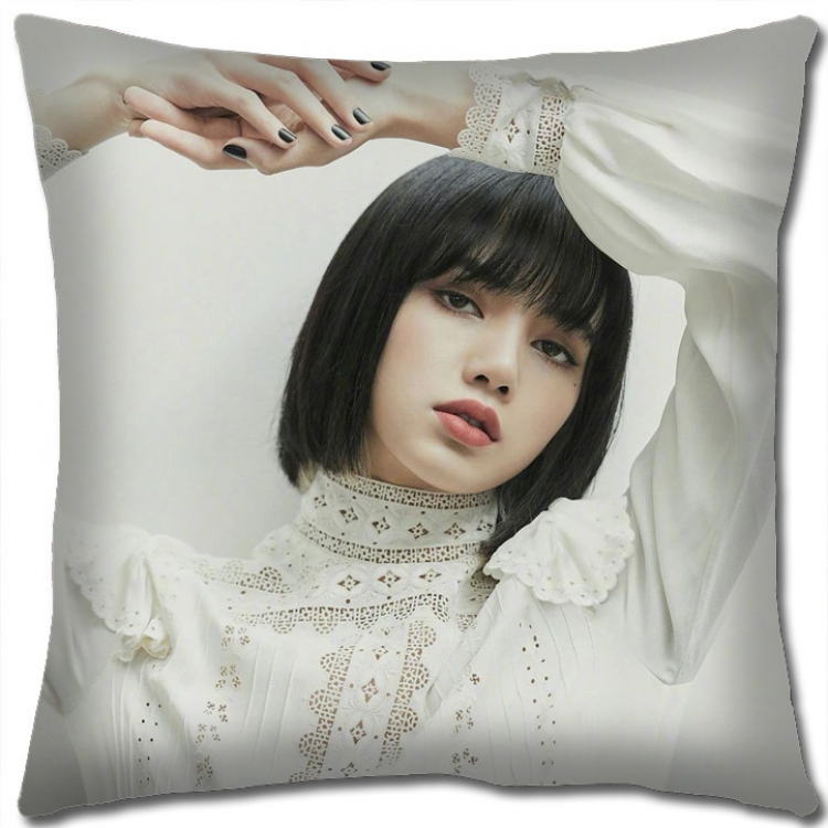 BLACK PINK Star group square full-color pillow cushion 45X45CM NO FILLING BP414