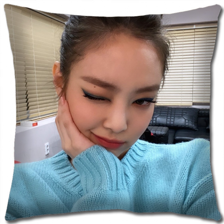 BLACK PINK Star group square full-color pillow cushion 45X45CM NO FILLING BP456